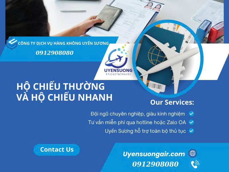 Làm Hộ Chiếu Thường & Nhanh – Giải Pháp Cho Mọi Hành Trình
